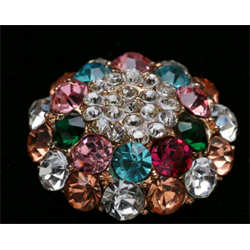 BLINGKNAPP  Flerfarget